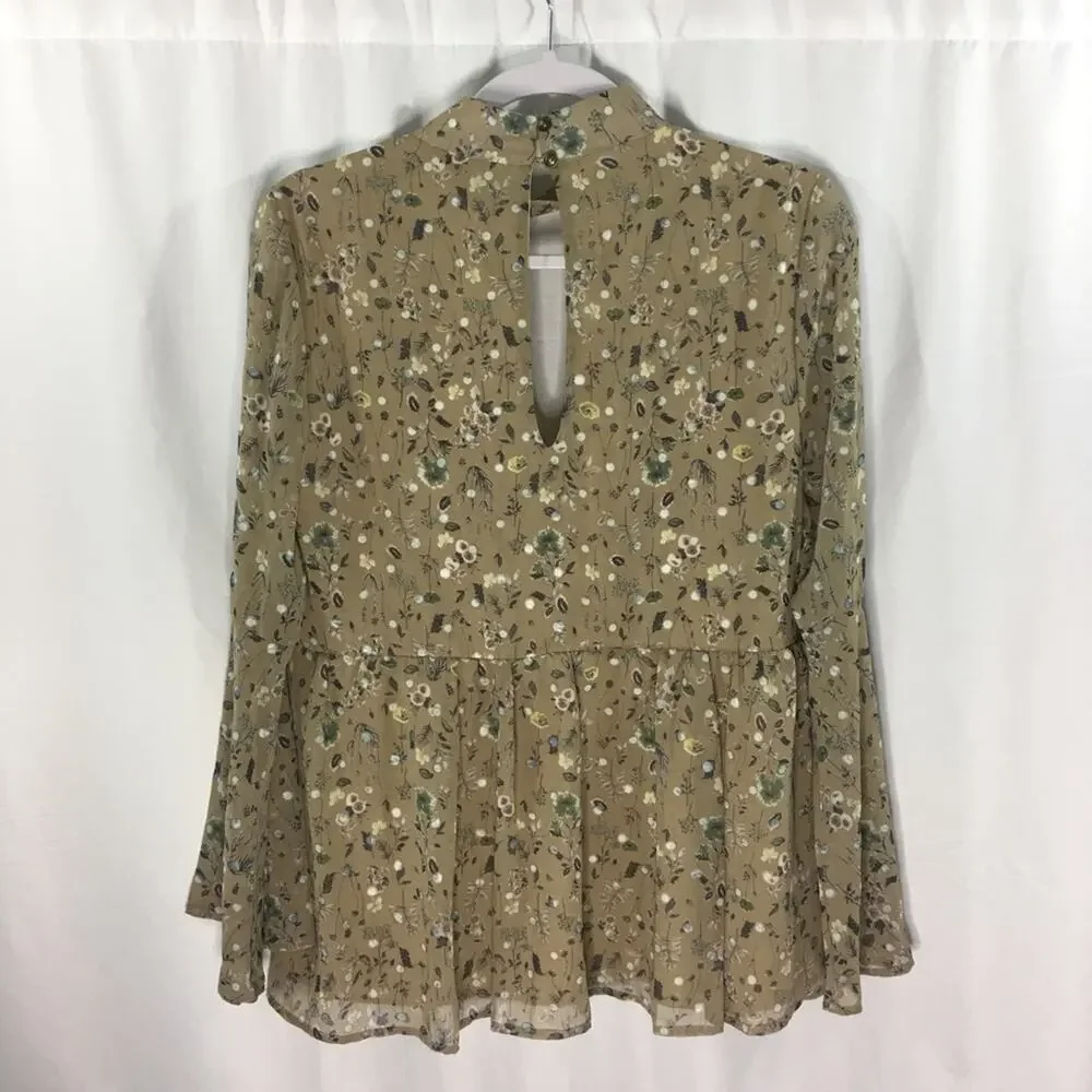 By Together Women's Floral Top Size Medium - Picture 5 of 8